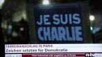 trauer in paris nach anschlag auf charlie hebdo 7.1.2015