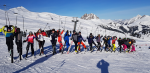 Skigruppen von Frau Battenberg und Frau Rodolfi